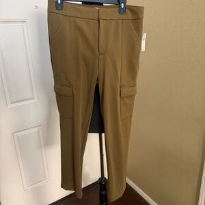 Anthropologie Olive Cargo Pants for Women